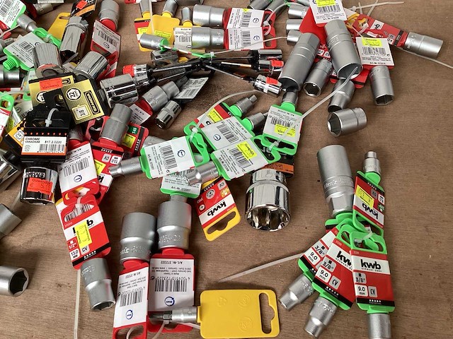 Kwb mix kavel diverse doppen voor dopsleutel (159x) - afbeelding 5 van  6