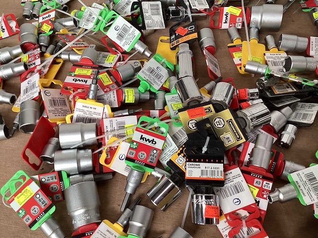 Kwb mix kavel diverse doppen voor dopsleutel (159x) - afbeelding 6 van  6