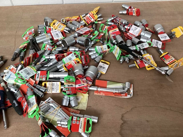 Kwb mix kavel diverse doppen voor dopsleutel - afbeelding 1 van  5