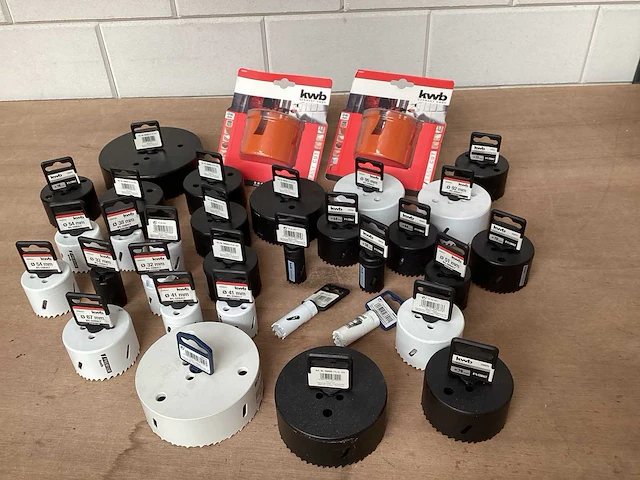 Kwb mix kavel diverse gatenzagen (33x) - afbeelding 1 van  5