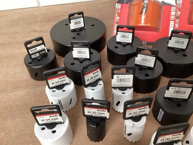 Kwb mix kavel diverse gatenzagen (33x) - afbeelding 2 van  5