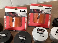 Kwb mix kavel diverse gatenzagen (33x) - afbeelding 3 van  5