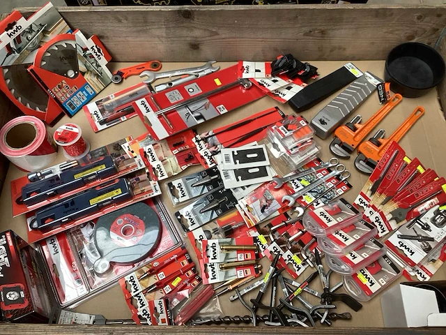 Kwb mix kavel diverse handgereedschappen - afbeelding 1 van  8