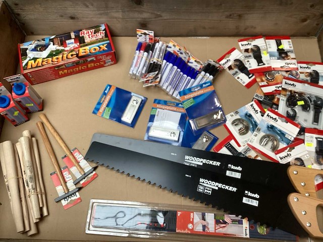 Kwb mix kavel diverse handgereedschappen - afbeelding 1 van  6