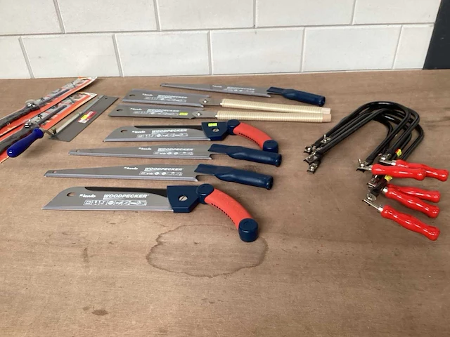 Kwb mix kavel diverse handzagen (17x) - afbeelding 1 van  6
