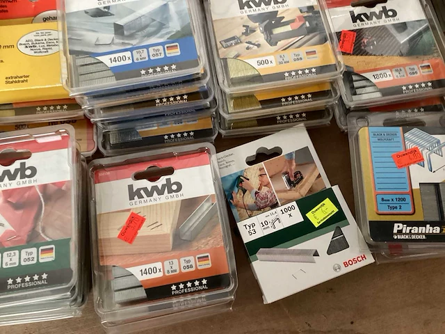 Kwb mix kavel diverse nieten (125x) - afbeelding 7 van  8