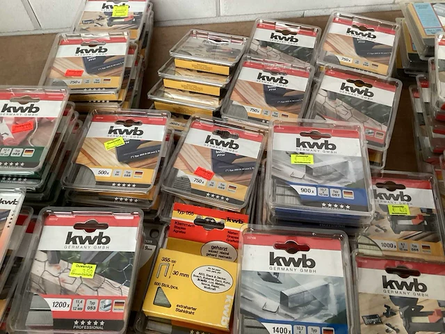 Kwb mix kavel diverse nieten (125x) - afbeelding 8 van  8