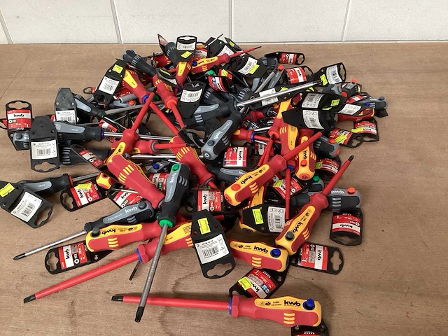Kwb mix kavel diverse schroevendraaiers (79x) - afbeelding 1 van  4