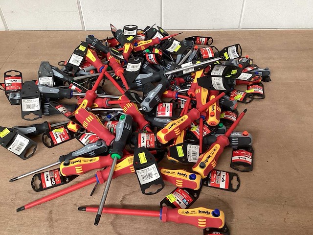 Kwb mix kavel diverse schroevendraaiers (79x) - afbeelding 1 van  5