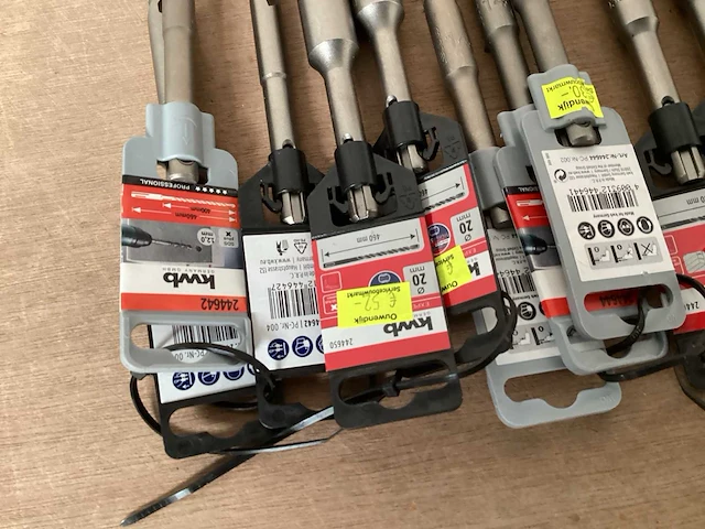 Kwb mix kavel lange betonboren (15x) - afbeelding 2 van  5