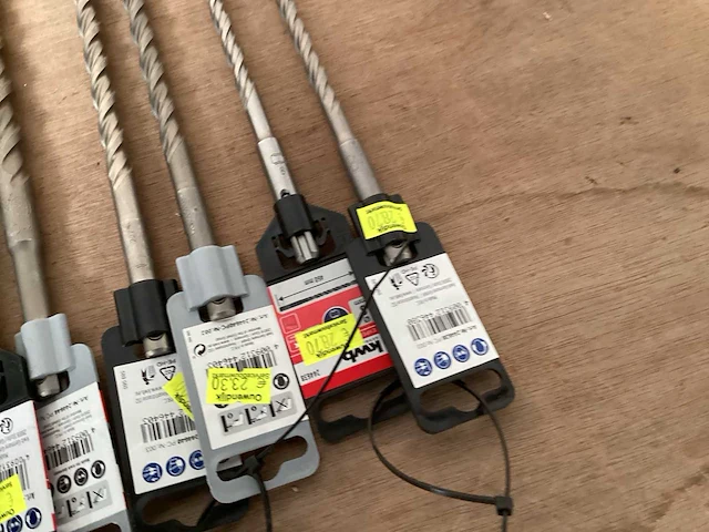 Kwb mix kavel lange betonboren (15x) - afbeelding 4 van  5