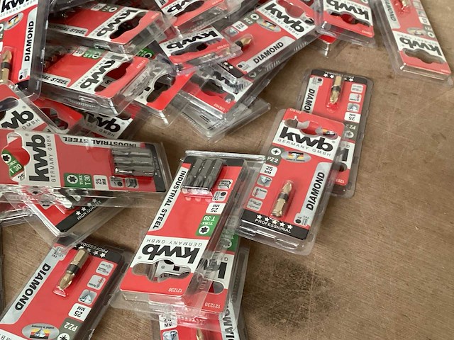 Kwb mix kavel schroefbits (120x) - afbeelding 6 van  6