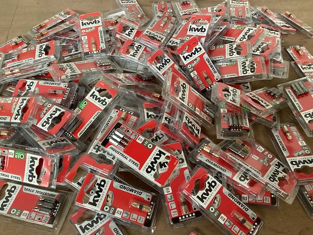 Kwb mix kavel schroefbits (120x) - afbeelding 1 van  6