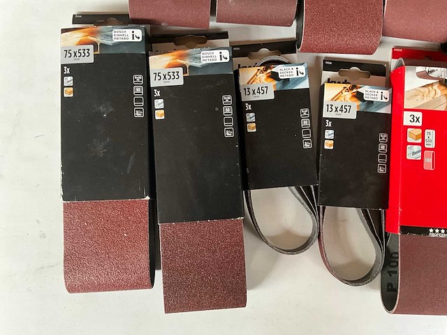 Kwb mix kavel schuurpapier voor bandschuurmachine - afbeelding 6 van  7