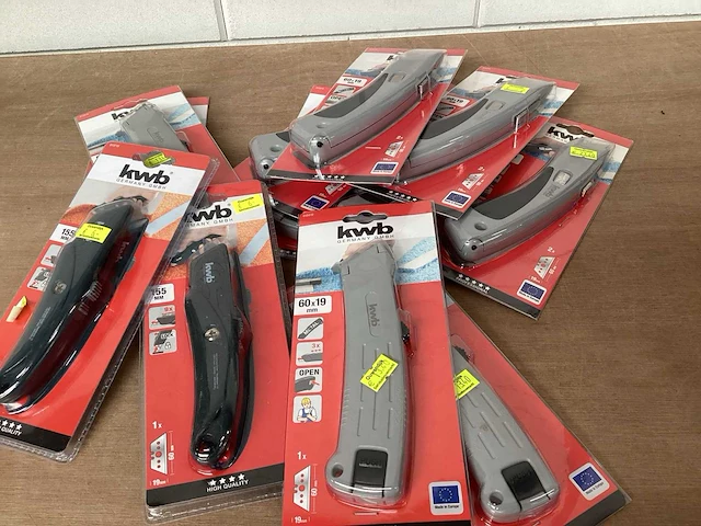Kwb mix kavel werkmessen (12x) - afbeelding 1 van  7