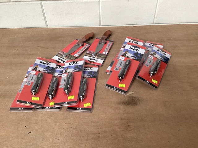 Kwb mix kavel werkmessen (12x) - afbeelding 1 van  3