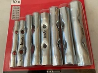 Kwb pijpsleutel set 10 dlg - afbeelding 1 van  3