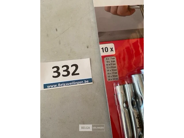 Kwb pijpsleutel set 10 dlg - afbeelding 3 van  3