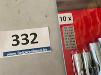 Kwb pijpsleutel set 10 dlg - afbeelding 3 van  3