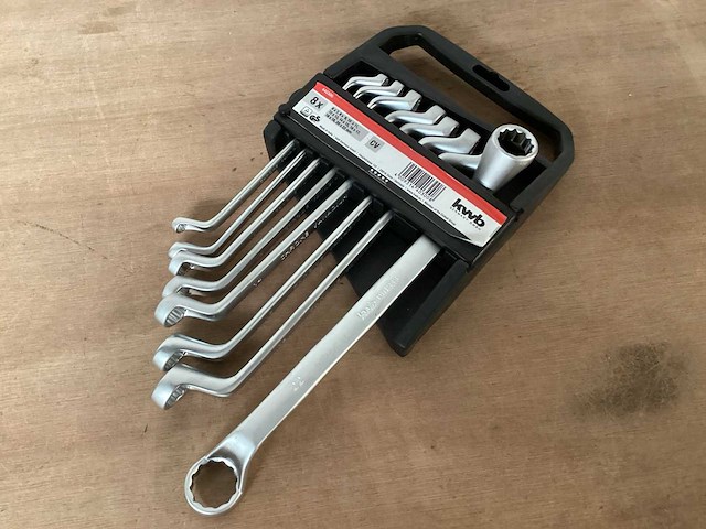 Kwb ringsleutelset, 8 delig (10x) - afbeelding 1 van  4