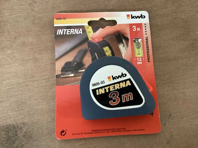 Kwb rolmaat 3 meter (22x) - afbeelding 2 van  4