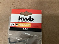 Kwb set inbussleutels, 8 delig (41x) - afbeelding 2 van  5