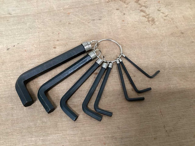 Kwb set inbussleutels, 8 delig (41x) - afbeelding 4 van  5