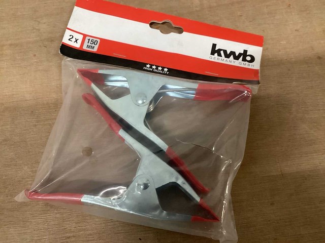 Kwb set lijmklemmen, 2 delig (59x) - afbeelding 1 van  4