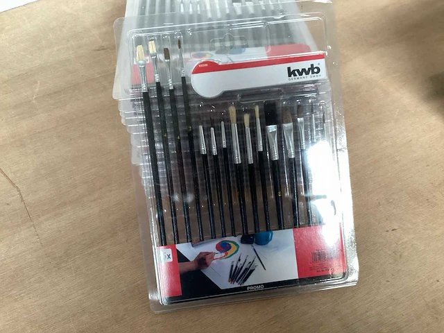 Kwb set schilderpenselen, 15 delig (17x) - afbeelding 2 van  4