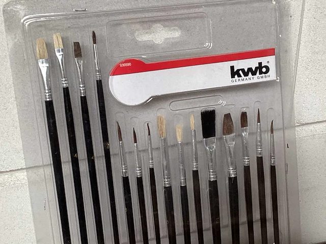 Kwb set schilderpenselen, 15 delig (17x) - afbeelding 3 van  4