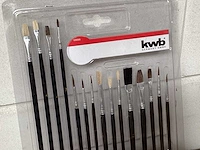 Kwb set schilderpenselen, 15 delig (17x) - afbeelding 3 van  4