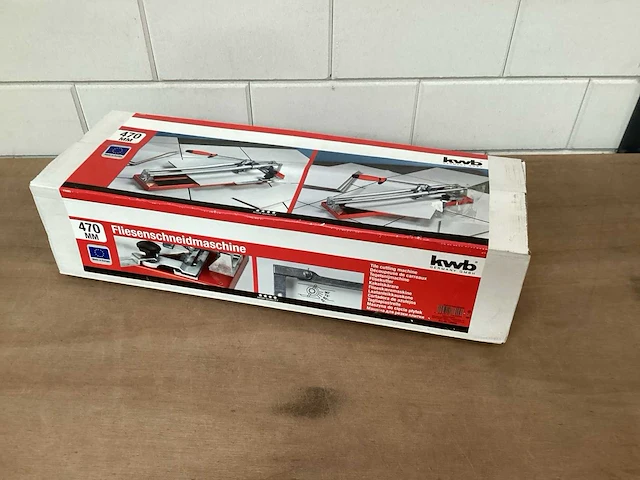 Kwb tegelsnijder 470 mm - afbeelding 1 van  4