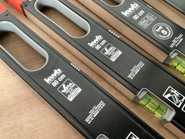 Kwb waterpas 80 cm (5x) - afbeelding 2 van  5
