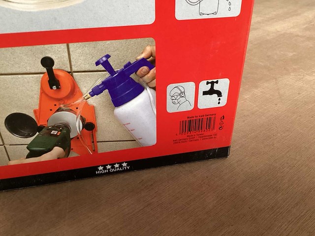 Kwb waterspuit voor boren (9x) - afbeelding 5 van  5