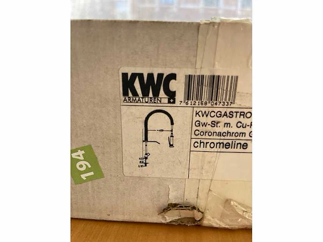 Kwc - keukenmengkraan - afbeelding 1 van  7