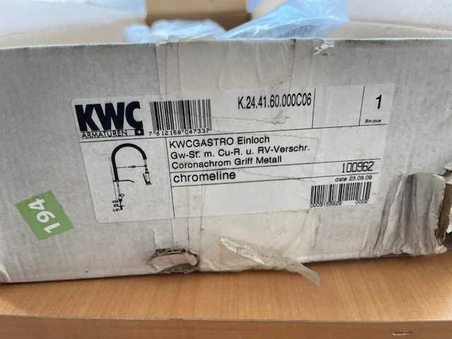Kwc - keukenmengkraan - afbeelding 2 van  7