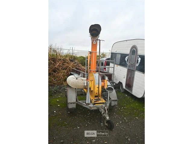 Kwh bladzuiger op aanhangwagen - afbeelding 2 van  9