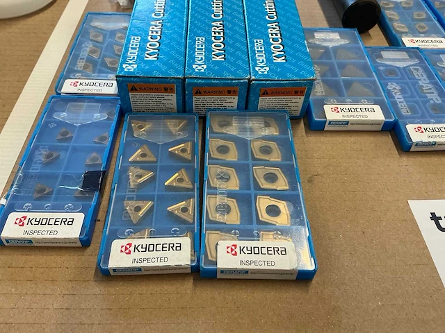 Kyocera partij wisselplaten, draaibeitels en wisselplaatboren - afbeelding 2 van  6