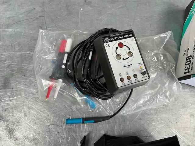 Kyoritsu 8031 draaiveldmeter - afbeelding 3 van  3