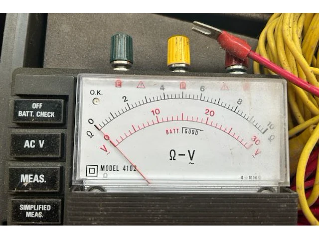 Kyoritsu earth tester - afbeelding 2 van  5