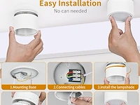 Kyotech 4 x led-oppervlaktespots - afbeelding 4 van  4