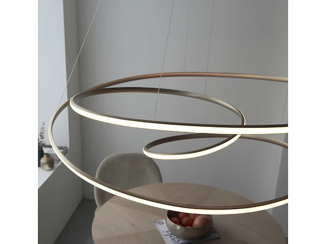 Kyoto 360 design armatuur satijn goud - afbeelding 2 van  8
