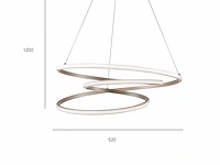 Kyoto 360 design armatuur satijn goud - afbeelding 6 van  8