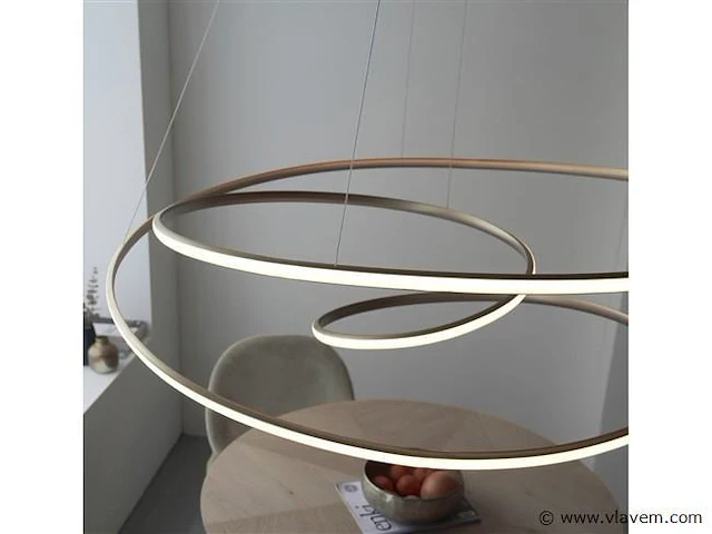 Kyoto 360 design armatuur zilver - afbeelding 3 van  9