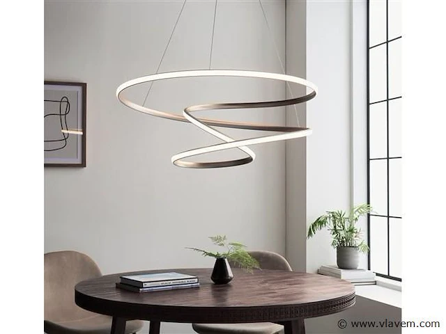 Kyoto 360 design armatuur zilver - afbeelding 8 van  9