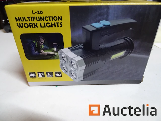 L-20 led-zaklamp met handvat - afbeelding 1 van  5