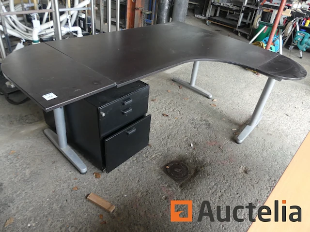 L-bureautafel - afbeelding 1 van  5