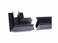 L-connector voor inbouw magnetische rails (3x) - afbeelding 3 van  4