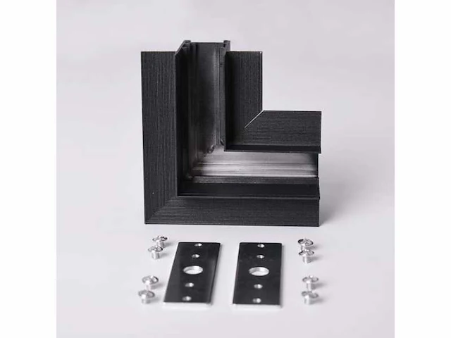 L-connector voor inbouw magnetische rails (3x) - afbeelding 4 van  4