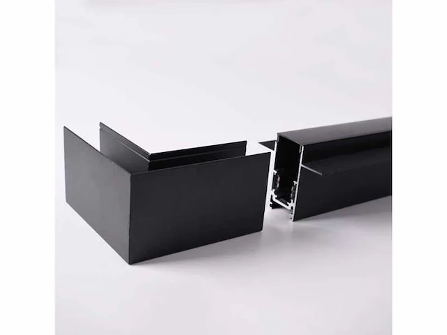 L-connector voor opbouw magnetische rails (x3) - afbeelding 2 van  4